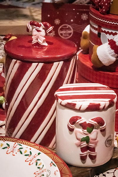 Marché de Noël 2022 - Poubelles de table de Noël